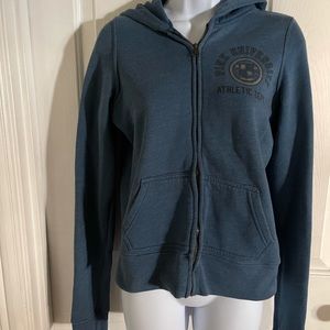 📟Y2K📟 VS PINK University Zip Up Cropped Hoodie